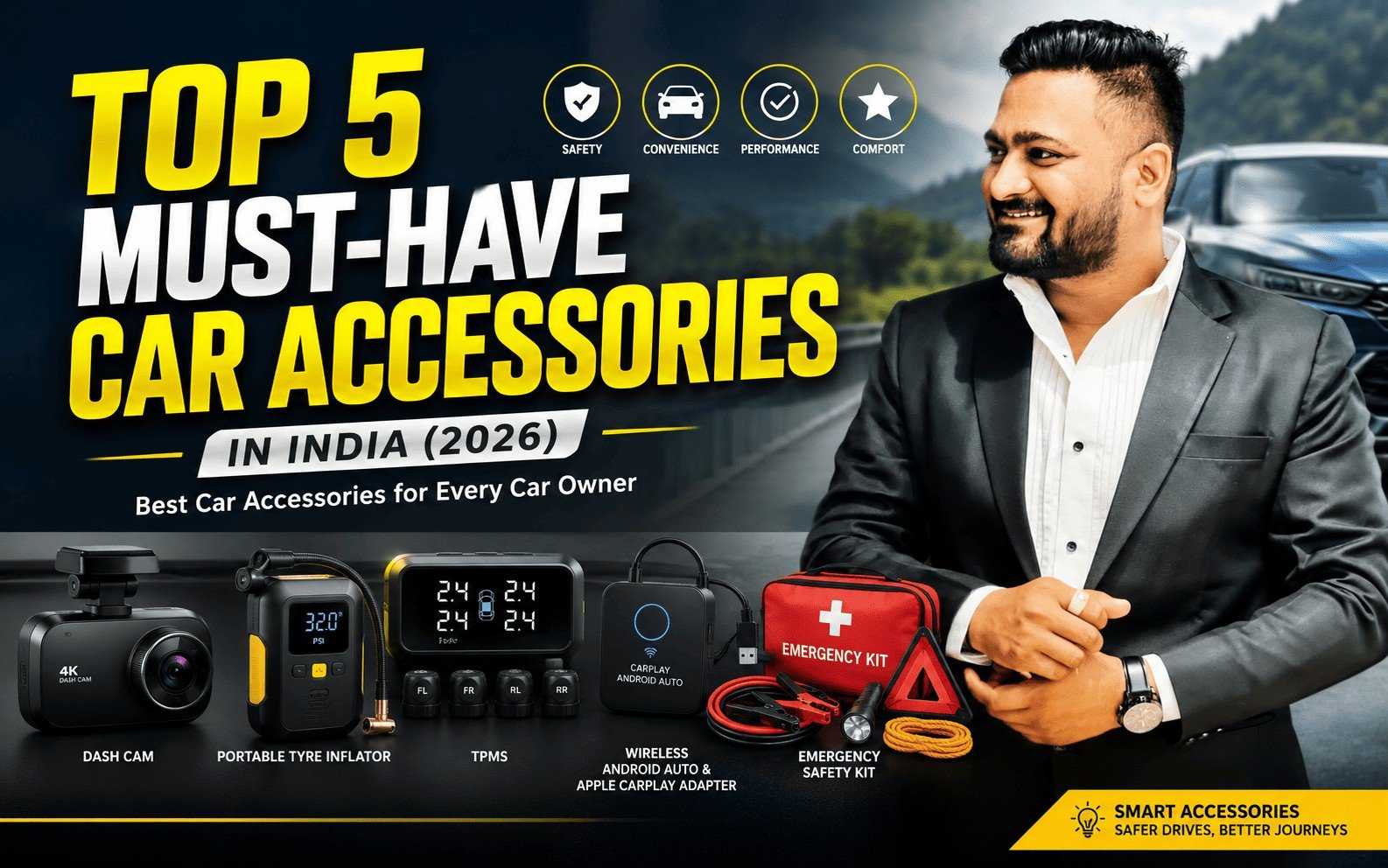 Top 5 Must-Have Car Accessories in India (2026)